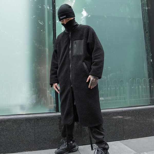 good quality men winter korean style reversible long trench coat hip hop jacket man turtleneck gothic vintage punk overcoat1, Tan;black
good quality men winter korean style reversible long trench coat hip hop jacket man turtleneck gothic vintage punk overcoat1, Tan;black