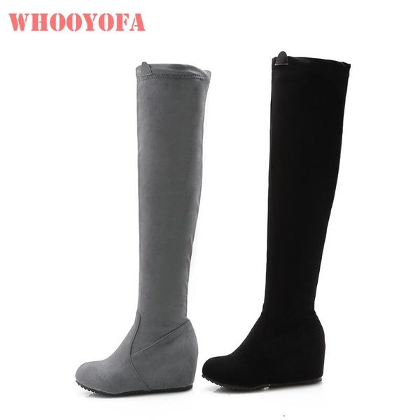 boots brand winter sweet black women over knee high height increasing lady office nude shoes w136 plus big size 10 32 43
boots brand winter sweet black women over knee high height increasing lady office nude shoes w136 plus big size 10 32 43