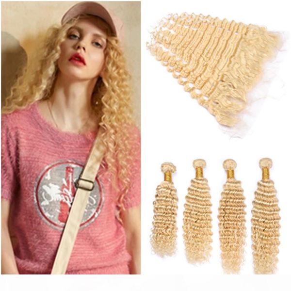brazilian blonde human hair 4pcs bundles deep wave with frontal deep wavy #613 blonde virgin hair weaves with 13x4 lace frontal closure, Black;brown
brazilian blonde human hair 4pcs bundles deep wave with frontal deep wavy #613 blonde virgin hair weaves with 13x4 lace frontal closure, Black;brown