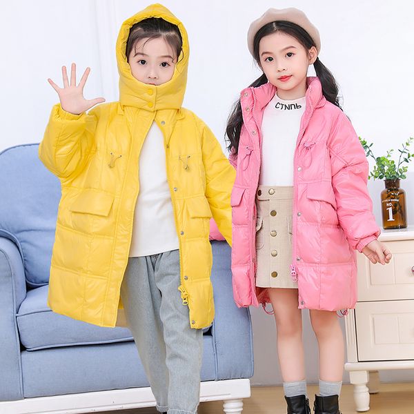 2020 foreign style new thickened down jacket for girls boys, medium long and big children's warm coats, Blue;gray
2020 foreign style new thickened down jacket for girls boys, medium long and big children's warm coats, Blue;gray