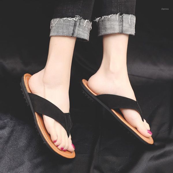 slippers couples women beach sandals fashion flip-flops summer genuine leather students anti-slip flip-flops1, Black
slippers couples women beach sandals fashion flip-flops summer genuine leather students anti-slip flip-flops1, Black