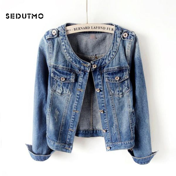 sedutmo plus size 5xl denim jacket women streetwear boyfriend jean coat harajuku vintage autumn casual basic outerwear ed783 201013, Black;brown
sedutmo plus size 5xl denim jacket women streetwear boyfriend jean coat harajuku vintage autumn casual basic outerwear ed783 201013, Black;brown