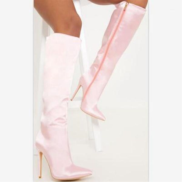 boots siddons 2021 fashion luxury silk women knee high pointed toe thin heels ladies runway shoes woman long boots1, Black
boots siddons 2021 fashion luxury silk women knee high pointed toe thin heels ladies runway shoes woman long boots1, Black