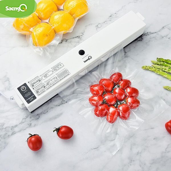 vacuum food sealing machine saengq 220v sealer film container saver include 15pcs packer1