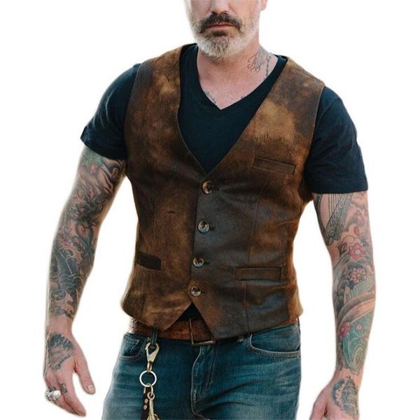 2021 vintage autumn coffe color v neck casual vest fine fit fashion vests without sleeves gilet jacket homme dx7b, Black;white
2021 vintage autumn coffe color v neck casual vest fine fit fashion vests without sleeves gilet jacket homme dx7b, Black;white