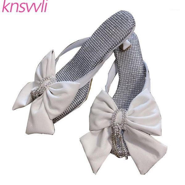rhinestone pendants big bow slippers woman metal string bead insole mules ladies shoes crystal fringing high heels women sandals1, Black
rhinestone pendants big bow slippers woman metal string bead insole mules ladies shoes crystal fringing high heels women sandals1, Black