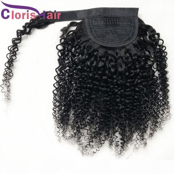 wrap around ponytail 100% human hair raw virgin indian kinky curly clip in extensions for black women thick curly ponytail with magic paste
wrap around ponytail 100% human hair raw virgin indian kinky curly clip in extensions for black women thick curly ponytail with magic paste