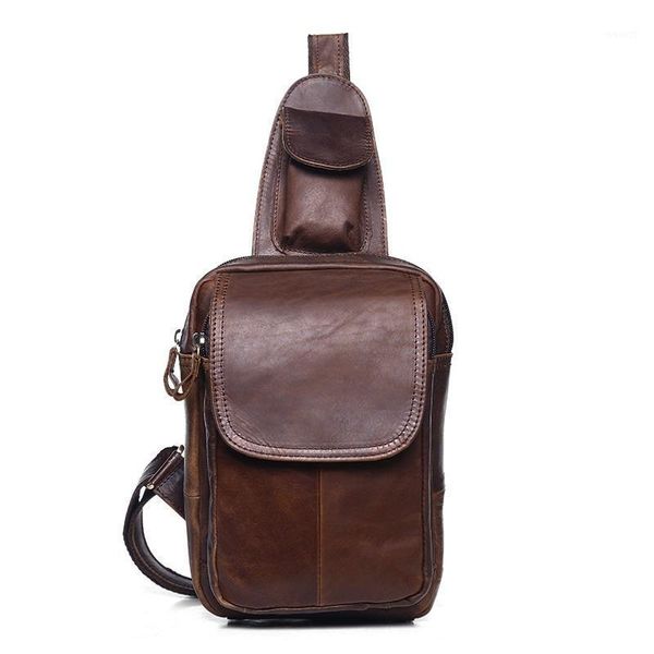 waist bags men's fashion genuine leather retro concise chest bag shoulder motorcycle ride outdoor running casual with phone1
waist bags men's fashion genuine leather retro concise chest bag shoulder motorcycle ride outdoor running casual with phone1