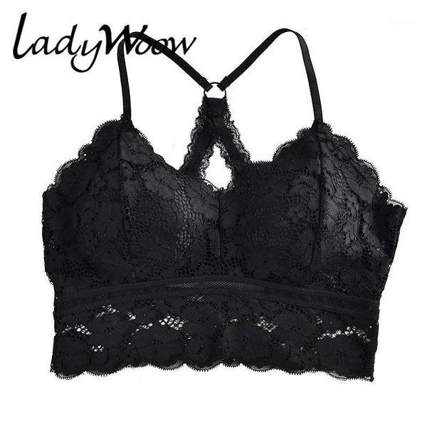 summer plus size crop for women beauty back tube lace underwear all-match1, Black;white
summer plus size crop for women beauty back tube lace underwear all-match1, Black;white