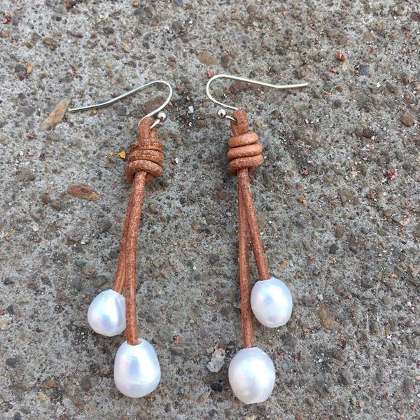 dangle & chandelier dongmu ornaments bohemian style leather rope weaving freshwater pearl earrings ladies classic year gift, Silver
dangle & chandelier dongmu ornaments bohemian style leather rope weaving freshwater pearl earrings ladies classic year gift, Silver
