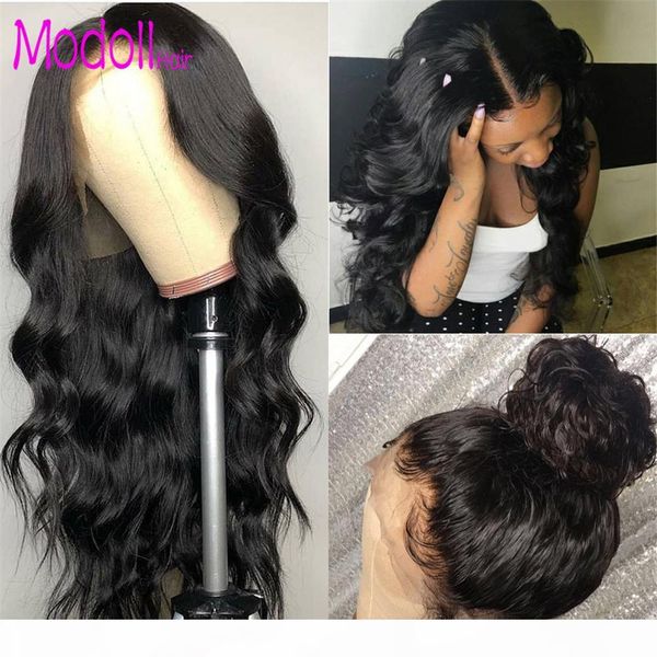 150 density lace front human hair wigs 13x4 remy brazilian body wave lace front wig with baby hair for black women, Black;brown
150 density lace front human hair wigs 13x4 remy brazilian body wave lace front wig with baby hair for black women, Black;brown