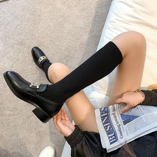 classic elasticity women warm boots new autumn winter mid heels round toe shoes woman black casual knee high boots shoes woman1
classic elasticity women warm boots new autumn winter mid heels round toe shoes woman black casual knee high boots shoes woman1