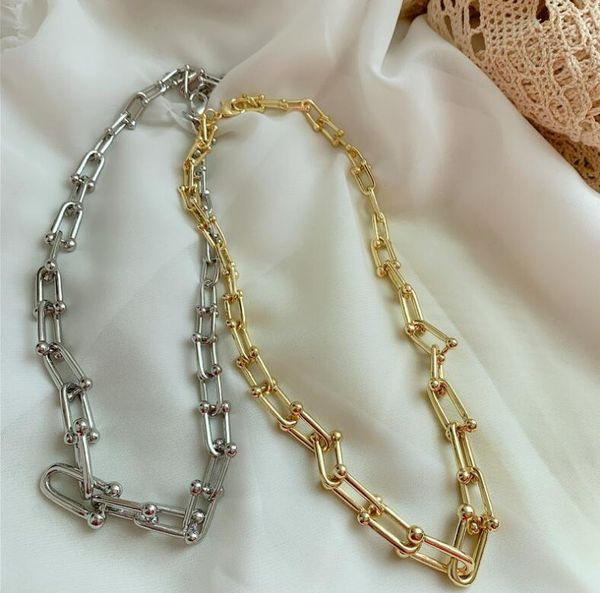 2020 new necklace u-shaped thick chain europe and the united states exaggerated hip-hop clavicle chain trendy simple and versatile sweater c, Silver
2020 new necklace u-shaped thick chain europe and the united states exaggerated hip-hop clavicle chain trendy simple and versatile sweater c, Silver