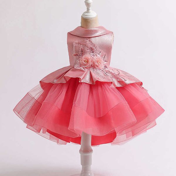 spring and summer dress new children's skirt flower decorative fluffy embroidered mesh cake princess skirt, Red;yellow
spring and summer dress new children's skirt flower decorative fluffy embroidered mesh cake princess skirt, Red;yellow