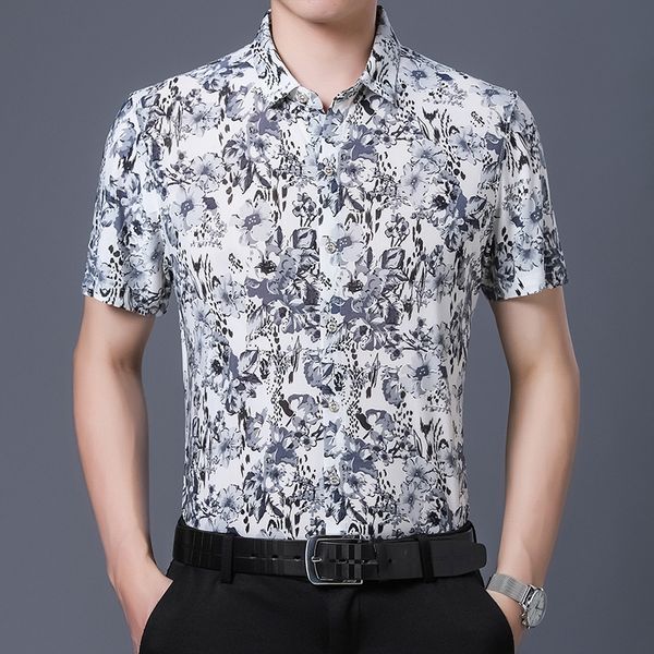 2021 new style 80% white male silk shirts short sleeve both sides print chinese nation flower beach summer clothes ok81, White;black
2021 new style 80% white male silk shirts short sleeve both sides print chinese nation flower beach summer clothes ok81, White;black