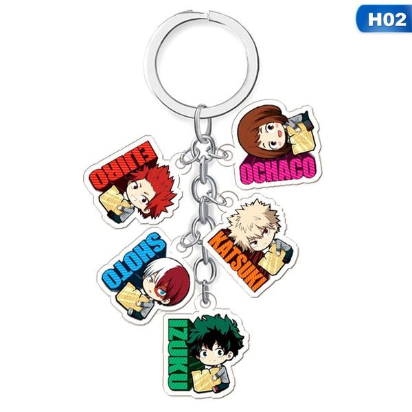 keychains my hero academia pendants magic school college acrylic metal car keyring men jewelry gift, Silver
keychains my hero academia pendants magic school college acrylic metal car keyring men jewelry gift, Silver