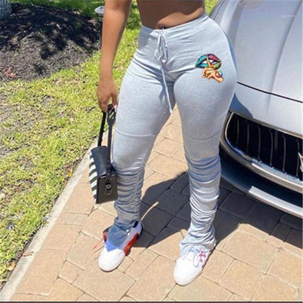 long pants women colored lips slim pants fashion trend pleated split casual trousers designer female new midder waist skinny drawstring, Black;white
long pants women colored lips slim pants fashion trend pleated split casual trousers designer female new midder waist skinny drawstring, Black;white