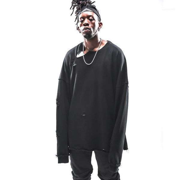 2019 new arrivals vintage distressed ripped destroyed oversized hoodies mens hipster holes swag streetwear sweatshirts hoodie11, Black
2019 new arrivals vintage distressed ripped destroyed oversized hoodies mens hipster holes swag streetwear sweatshirts hoodie11, Black