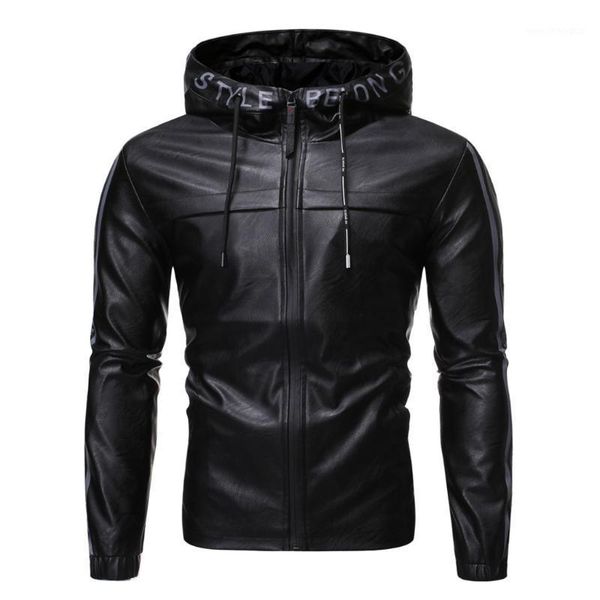 men's jackets jaycosin men's autumn and winter casual long-sleeved solid color thickening hooded leather jacket slim jacket1, Black;brown
men's jackets jaycosin men's autumn and winter casual long-sleeved solid color thickening hooded leather jacket slim jacket1, Black;brown