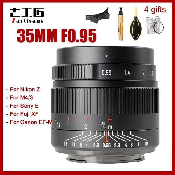 7artisans 35mm f0.95 camera lens for nikon z olympus m4/3 fujifilm fx canon ef-m eos-m sony e mount aps-c cameras manual focus1
7artisans 35mm f0.95 camera lens for nikon z olympus m4/3 fujifilm fx canon ef-m eos-m sony e mount aps-c cameras manual focus1