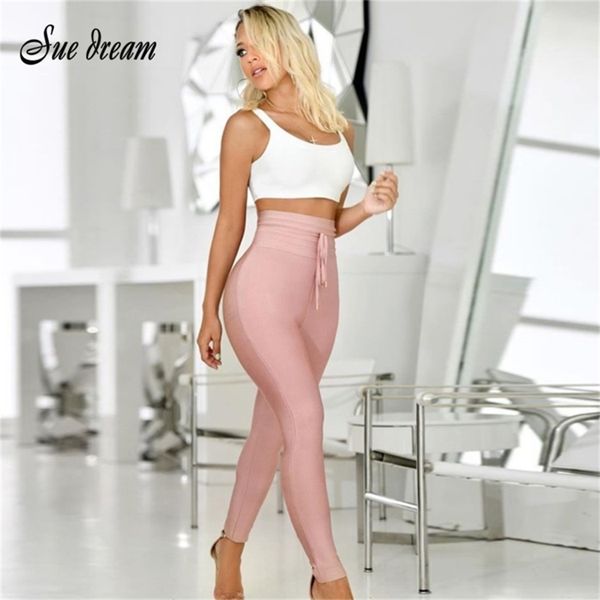 new fashion women's fitness casual elastic high waist tie trousers ladies bandage tight solid color pencil trousers 201118, Black;white
new fashion women's fitness casual elastic high waist tie trousers ladies bandage tight solid color pencil trousers 201118, Black;white