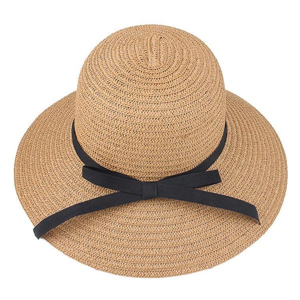 wide brim hats design ladies spring summer sunscreen straw hat classic thin-edged bowknot eaves sunhat sunshade seaside holiday, Blue;gray
wide brim hats design ladies spring summer sunscreen straw hat classic thin-edged bowknot eaves sunhat sunshade seaside holiday, Blue;gray