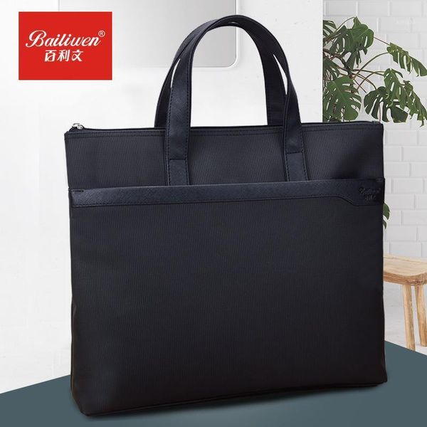 portable briefcase business multi-layer zipper document bag conference side bag for men business office bags for men1
portable briefcase business multi-layer zipper document bag conference side bag for men business office bags for men1