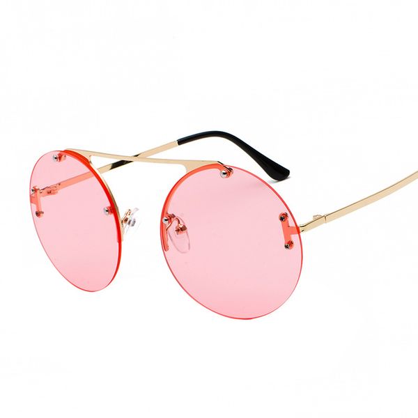fashion round sunglasses women red yellow lens metal frames sun glasses shade brand designer rimless eyeglass uv400, White;black
fashion round sunglasses women red yellow lens metal frames sun glasses shade brand designer rimless eyeglass uv400, White;black
