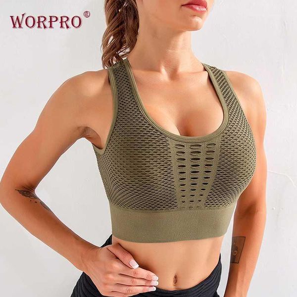 gym clothing mesh sports bra women padded front athletic bras for fitness yoga running sport, White;black
gym clothing mesh sports bra women padded front athletic bras for fitness yoga running sport, White;black