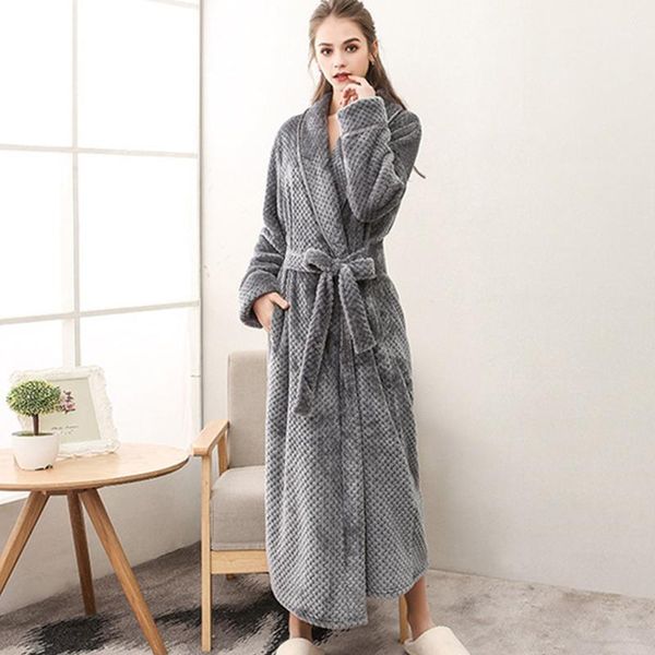women's bathrobe autumn winter warm homewear terry robe solid long sleeve casual dressing gown plus size clothing for sleeping1, Black;red
women's bathrobe autumn winter warm homewear terry robe solid long sleeve casual dressing gown plus size clothing for sleeping1, Black;red