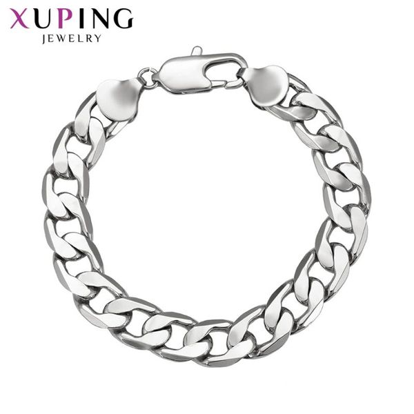 xuping fashion simple bracelets popular rhodium color plated bracelets for women jewelry gifts for christmas 76054, Black
xuping fashion simple bracelets popular rhodium color plated bracelets for women jewelry gifts for christmas 76054, Black