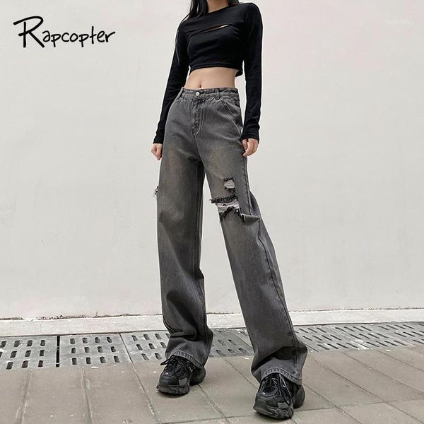 rapcopter gray ripped out jeans pockets retro denim pants gothic streetwear hip hop cargo pants women korean trousers new trendy1, Blue
rapcopter gray ripped out jeans pockets retro denim pants gothic streetwear hip hop cargo pants women korean trousers new trendy1, Blue