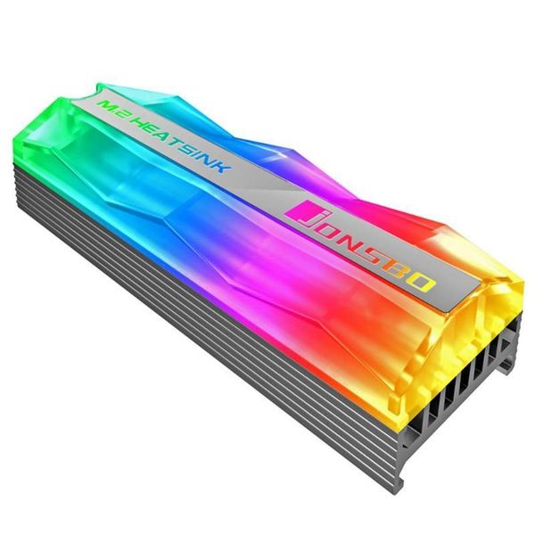 jonsbo m.2-2 argb lighting m.2 ssd heatsink 5v 3pin solid state hard disk cooler radiator heat thermal dissipation cooling pad
jonsbo m.2-2 argb lighting m.2 ssd heatsink 5v 3pin solid state hard disk cooler radiator heat thermal dissipation cooling pad