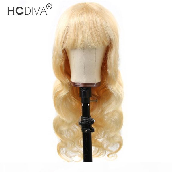 color 613 blonde bangs wigs brazilian body wave 100% real human hair wigs malaysian peruvian virgin full machine made capless wigs 150%, Black;brown
color 613 blonde bangs wigs brazilian body wave 100% real human hair wigs malaysian peruvian virgin full machine made capless wigs 150%, Black;brown