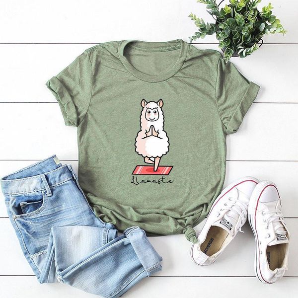 dreamlikelin 100% cotton women's t shirt s-5xl plus size cute sheep print summer o-neck feminine fashion 1, White
dreamlikelin 100% cotton women's t shirt s-5xl plus size cute sheep print summer o-neck feminine fashion 1, White