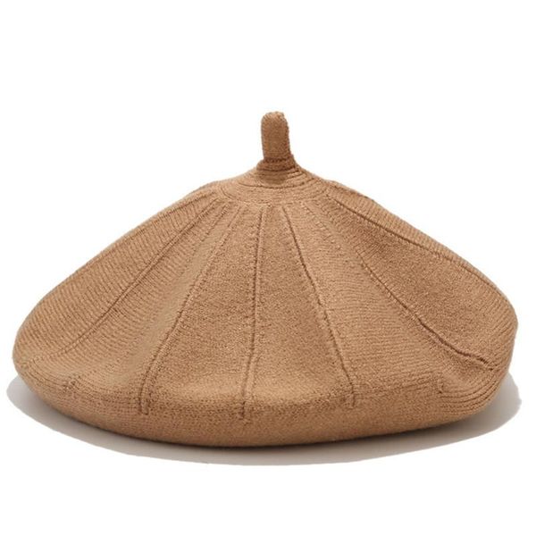 berets lvyi005 winter women striped beret caps wool hat artist pumpkin knitted gorros, Blue;gray
berets lvyi005 winter women striped beret caps wool hat artist pumpkin knitted gorros, Blue;gray