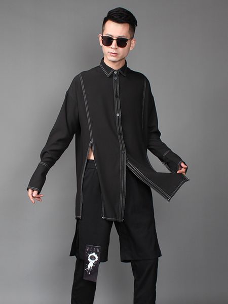 2021 New S-6xl!! Dark Black Spring Is Long, Casual, Thin-mangled British Hairstylist Shirt. 502D
2021 New S-6xl!! Dark Black Spring Is Long, Casual, Thin-mangled British Hairstylist Shirt. 502D