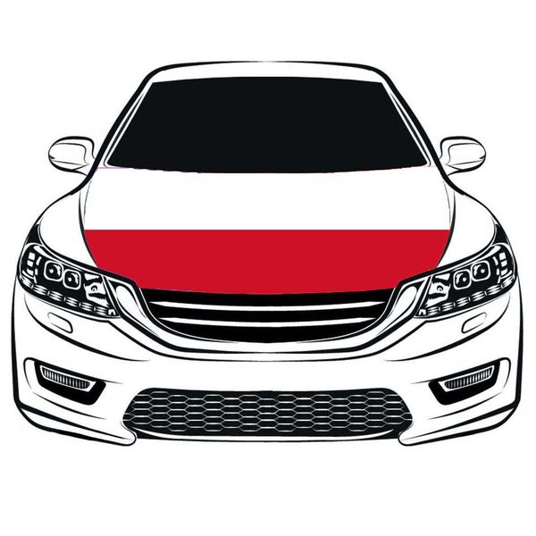the republic of poland national flag car hood cover 3.3x5ft 100%polyester,engine elastic fabrics can be washed, car bonnet banner
the republic of poland national flag car hood cover 3.3x5ft 100%polyester,engine elastic fabrics can be washed, car bonnet banner