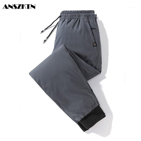 anszktn winter down pants for men, slim and thick white duck down thermal pants, korean version of strap-toe pants, sports pants1, Black
anszktn winter down pants for men, slim and thick white duck down thermal pants, korean version of strap-toe pants, sports pants1, Black