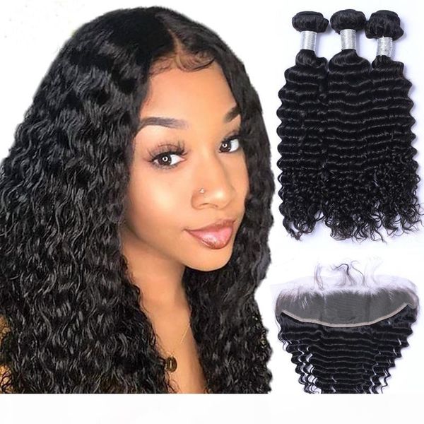 1pcs deep wave bundles with ear to ear frontal cuticle aligned human virgin hair lace frontal preuvian hair 10-30inch, Black;brown
1pcs deep wave bundles with ear to ear frontal cuticle aligned human virgin hair lace frontal preuvian hair 10-30inch, Black;brown