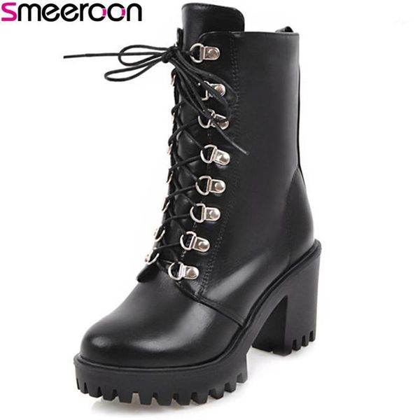 smeeroon 2021 new arrival fashion style autumn boots high heels ankle boots pu leather big size 33-431, Black
smeeroon 2021 new arrival fashion style autumn boots high heels ankle boots pu leather big size 33-431, Black