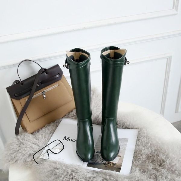oversized 12 thigh high boots knee high boots over the knee women ladies side zipper with belt buckle, Black
oversized 12 thigh high boots knee high boots over the knee women ladies side zipper with belt buckle, Black