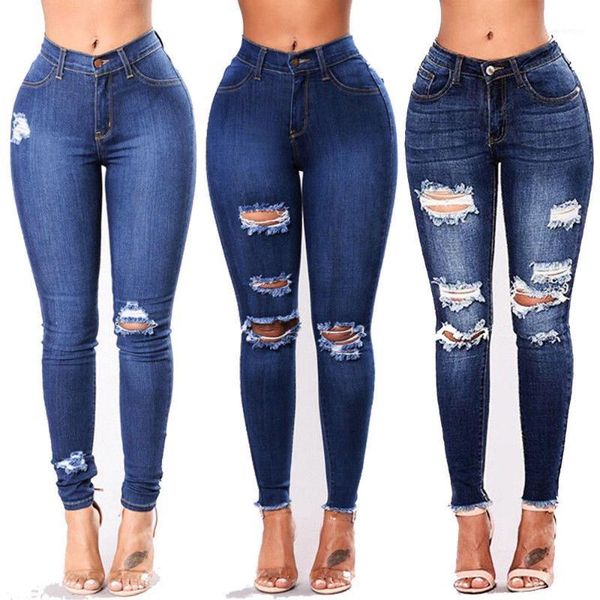 new stylish womens high waisted skinny ripped denim pants slim pencil jeans trousers plus size 3 styles1, Blue
new stylish womens high waisted skinny ripped denim pants slim pencil jeans trousers plus size 3 styles1, Blue
