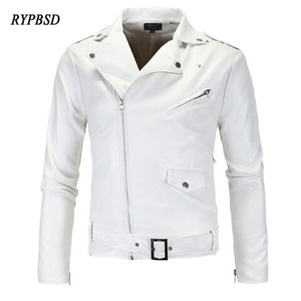 leather jacket men 2020 autumn winter white biker slim pu leather jacket zipper motorcycle faux men plus size 4xl, Black
leather jacket men 2020 autumn winter white biker slim pu leather jacket zipper motorcycle faux men plus size 4xl, Black