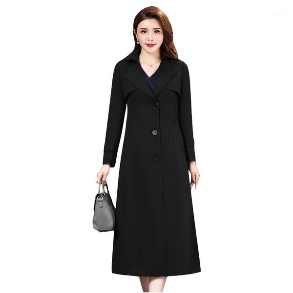 popular windbreaker women's medium long 2020 spring and autumn new korean long knee high-end casual wild fashion jacket overcoat1, Tan;black
popular windbreaker women's medium long 2020 spring and autumn new korean long knee high-end casual wild fashion jacket overcoat1, Tan;black
