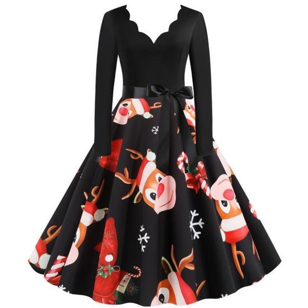 stitching 2020 women's hepburn long style sleeve burnt flower large swing printed dress, Black;gray
stitching 2020 women's hepburn long style sleeve burnt flower large swing printed dress, Black;gray