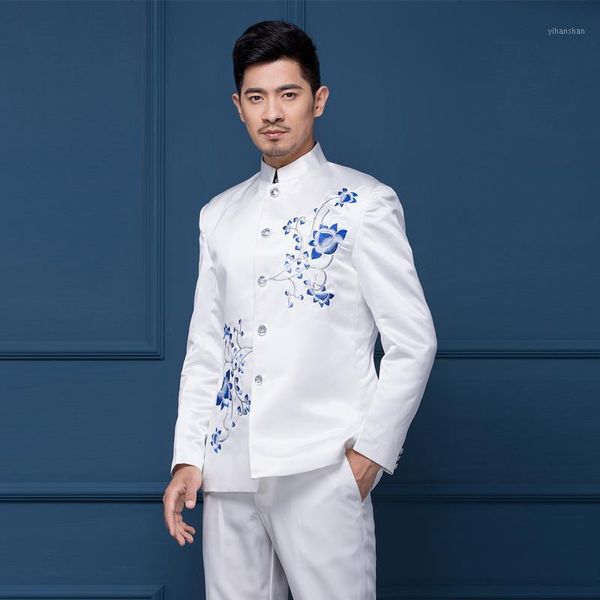 chinese style men suit embroidery chinese tunic suits mens youth loading male choral service men formal dress costume terno1, White;black
chinese style men suit embroidery chinese tunic suits mens youth loading male choral service men formal dress costume terno1, White;black