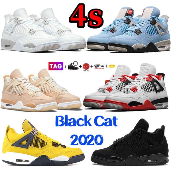 4s 4 basketball shoes university blue black cat white oreo tour yellow men designer sneakers bred fire red shimmer pure money metallic
4s 4 basketball shoes university blue black cat white oreo tour yellow men designer sneakers bred fire red shimmer pure money metallic