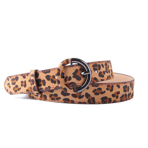 leopard print leather belt fashion women round pin buckle decorative wild waist strap elegant ladies solid color belt, Black;brown
leopard print leather belt fashion women round pin buckle decorative wild waist strap elegant ladies solid color belt, Black;brown