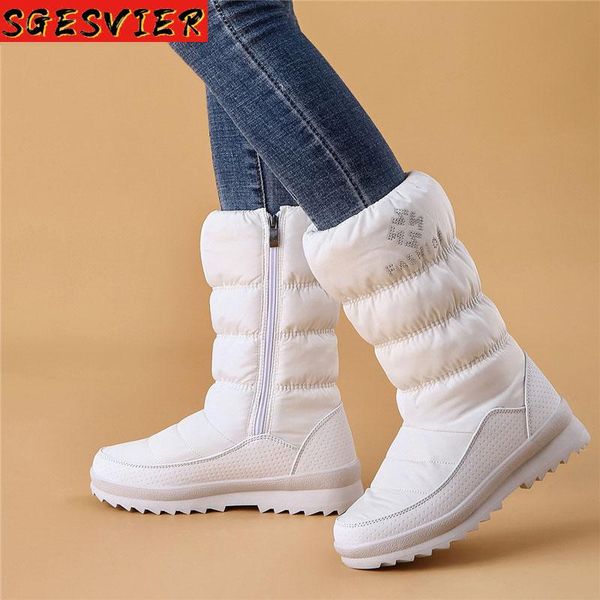 sgesvier big size 36-41 new warm snow boots women zipper platform boots solid color waterproof mid calf thick fur winter, Black
sgesvier big size 36-41 new warm snow boots women zipper platform boots solid color waterproof mid calf thick fur winter, Black